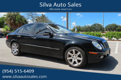 2007 Mercedes-Benz E-Class for sale at Silva Auto Sales in Pompano Beach FL