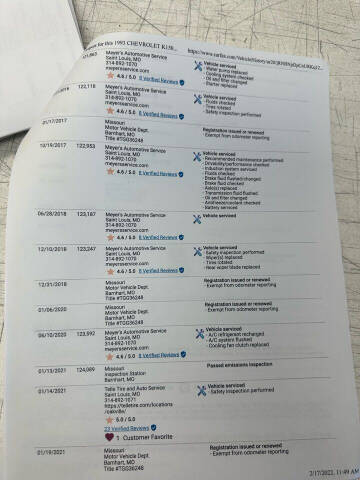 1993 Chevrolet Blazer Silverado