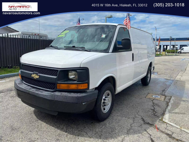 2015 Chevrolet Express for sale at Navarro Auto Motors in Hialeah FL