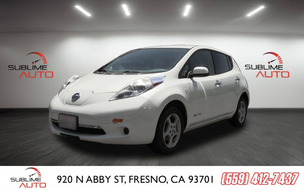 2012 Nissan LEAF for sale at SUBLIME AUTO in Fresno, CA