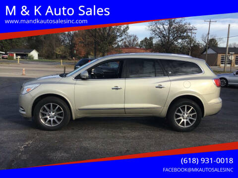 2014 Buick Enclave for sale at M & K Auto Sales in Granite City IL