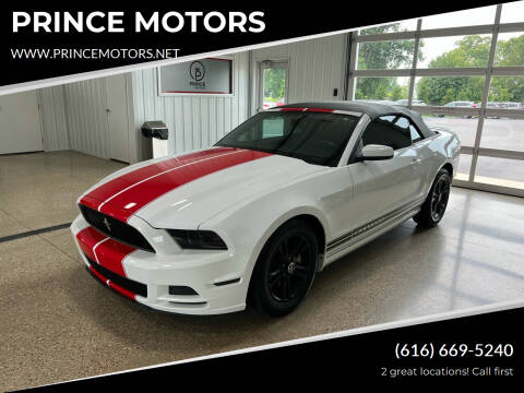 2014 Ford Mustang for sale at PRINCE MOTORS of Gun Lake in Wayland MI