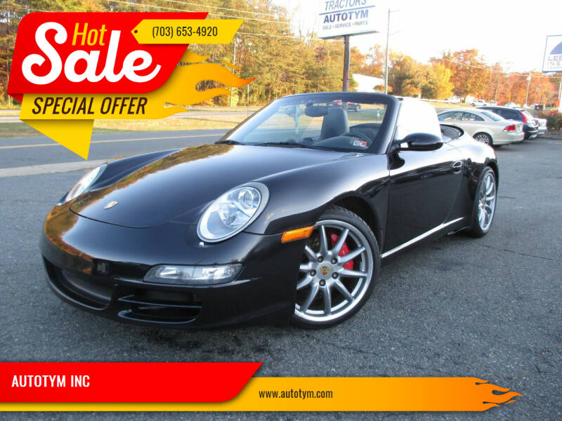 2008 Porsche 911 for sale at AUTOTYM INC. in Fredericksburg VA