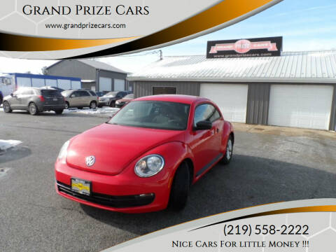 2014 Volkswagen Beetle for sale at Grand Prize Cars in Cedar Lake IN