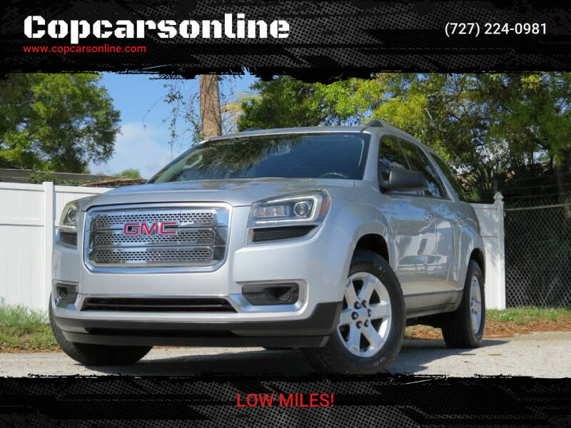 2015 GMC Acadia for sale at Copcarsonline in Thonotosassa FL