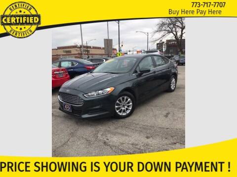 2015 Ford Fusion for sale at AutoBank in Chicago IL