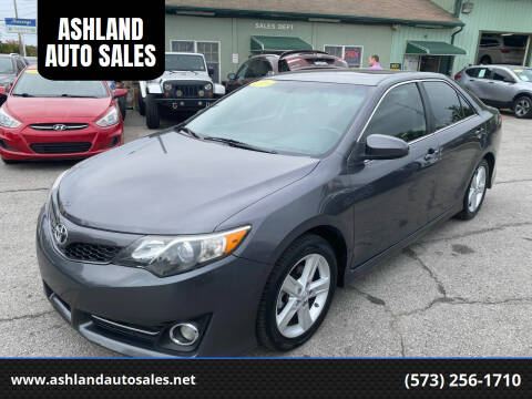 2014 Toyota Camry for sale at ASHLAND AUTO SALES in Columbia MO