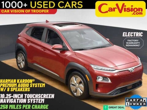 2021 Hyundai Kona Electric for sale at Car Vision of Trooper in Norristown PA