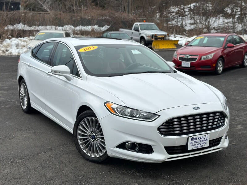 2014 Ford Fusion for sale at Bob Karl's Sales & Service in Troy NY