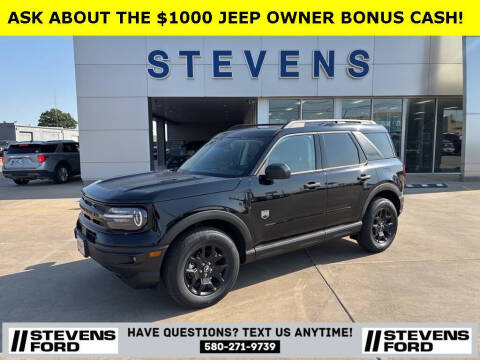 2024 Ford Bronco Sport for sale at STEVENS FORD in Enid OK