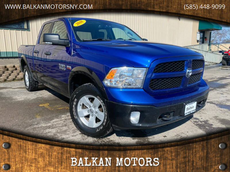 2016 RAM Ram Pickup 1500 for sale at BALKAN MOTORS in East Rochester NY