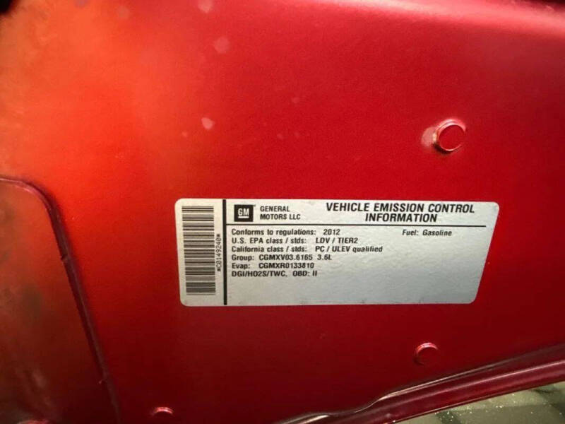 2012 Cadillac CTS 3.6L Premium