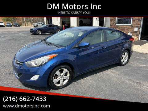 2013 Hyundai Elantra for sale at DM Motors Inc in Maple Heights OH