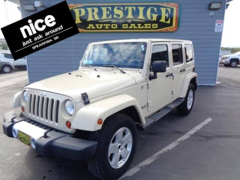 2011 Jeep Wrangler Unlimited for sale at PRESTIGE AUTO SALES in Spearfish SD