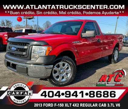 2013 Ford F-150 for sale at ATLANTA TRUCK CENTER LLC in Doraville GA