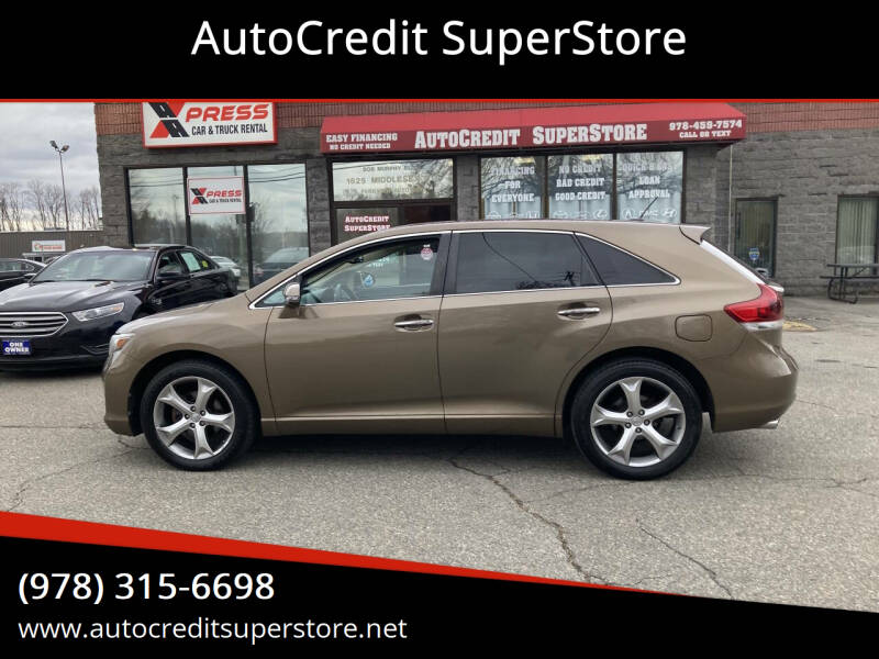 2013 Toyota Venza for sale at AutoCredit SuperStore in Lowell MA