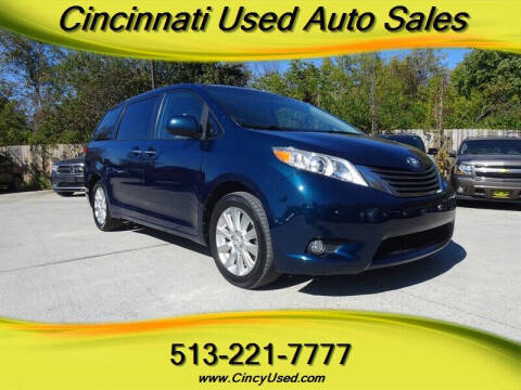 2012 Toyota Sienna for sale at Cincinnati Used Auto Sales in Cincinnati OH