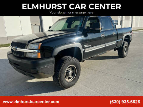 2004 Chevrolet Silverado 2500HD for sale at ELMHURST  CAR CENTER in Elmhurst IL