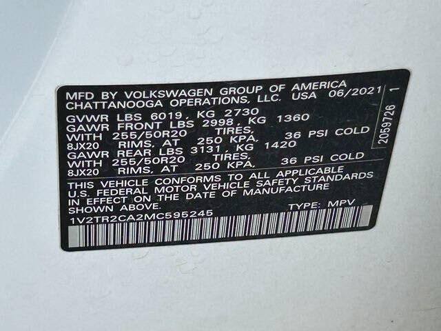 2021 Volkswagen Atlas