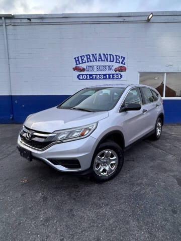 2015 Honda CR-V for sale at Hernandez Auto Sales in Pawtucket RI