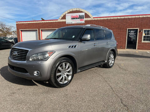 2013 Infiniti QX56 for sale at Family Auto Finance OKC LLC in Oklahoma City OK