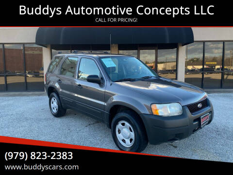 2003 Ford Escape for sale at Buddys Automotive Concepts LLC in Bryan TX