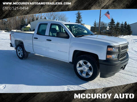 2015 Chevrolet Silverado 1500 for sale at MCCURDY AUTO in Cavalier ND