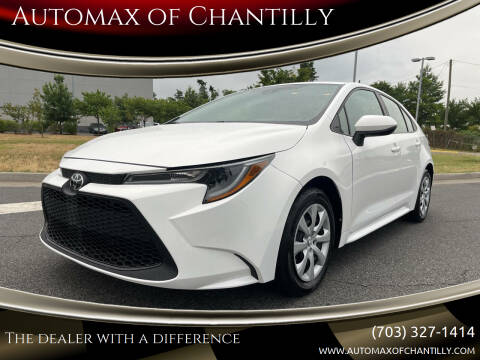 2022 Toyota Corolla for sale at Automax of Chantilly in Chantilly VA