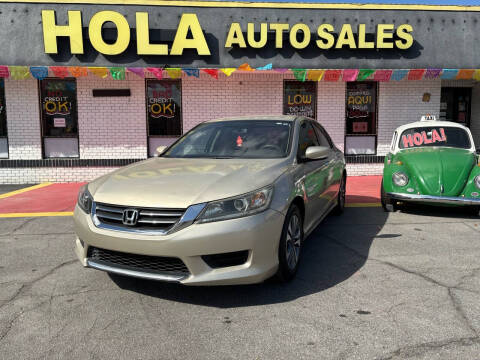 2014 Honda Accord for sale at HOLA AUTO SALES CHAMBLEE- BUY HERE PAY HERE - in Atlanta GA