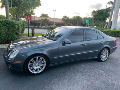 2007 Mercedes-Benz E-Class for sale at CarMart of Broward in Lauderdale Lakes FL