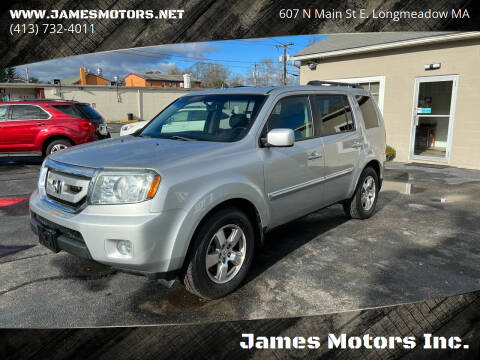 2011 Honda Pilot for sale at James Motors Inc. in East Longmeadow MA