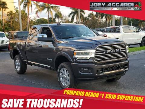 2022 RAM 3500 for sale at PHIL SMITH AUTOMOTIVE GROUP - Joey Accardi Chrysler Dodge Jeep Ram in Pompano Beach FL