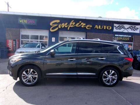 2013 Infiniti JX35 for sale at Empire Auto Sales in Sioux Falls SD