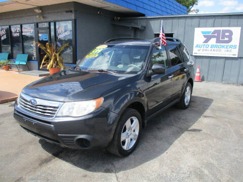 2010 Subaru Forester for sale at AUTO BROKERS OF ORLANDO in Orlando FL