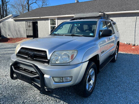 2004 Toyota 4Runner for sale at Massi Motors in Roxboro NC