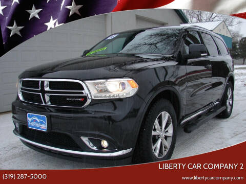 2014 Dodge Durango for sale at Liberty Car Company - II in Waterloo IA