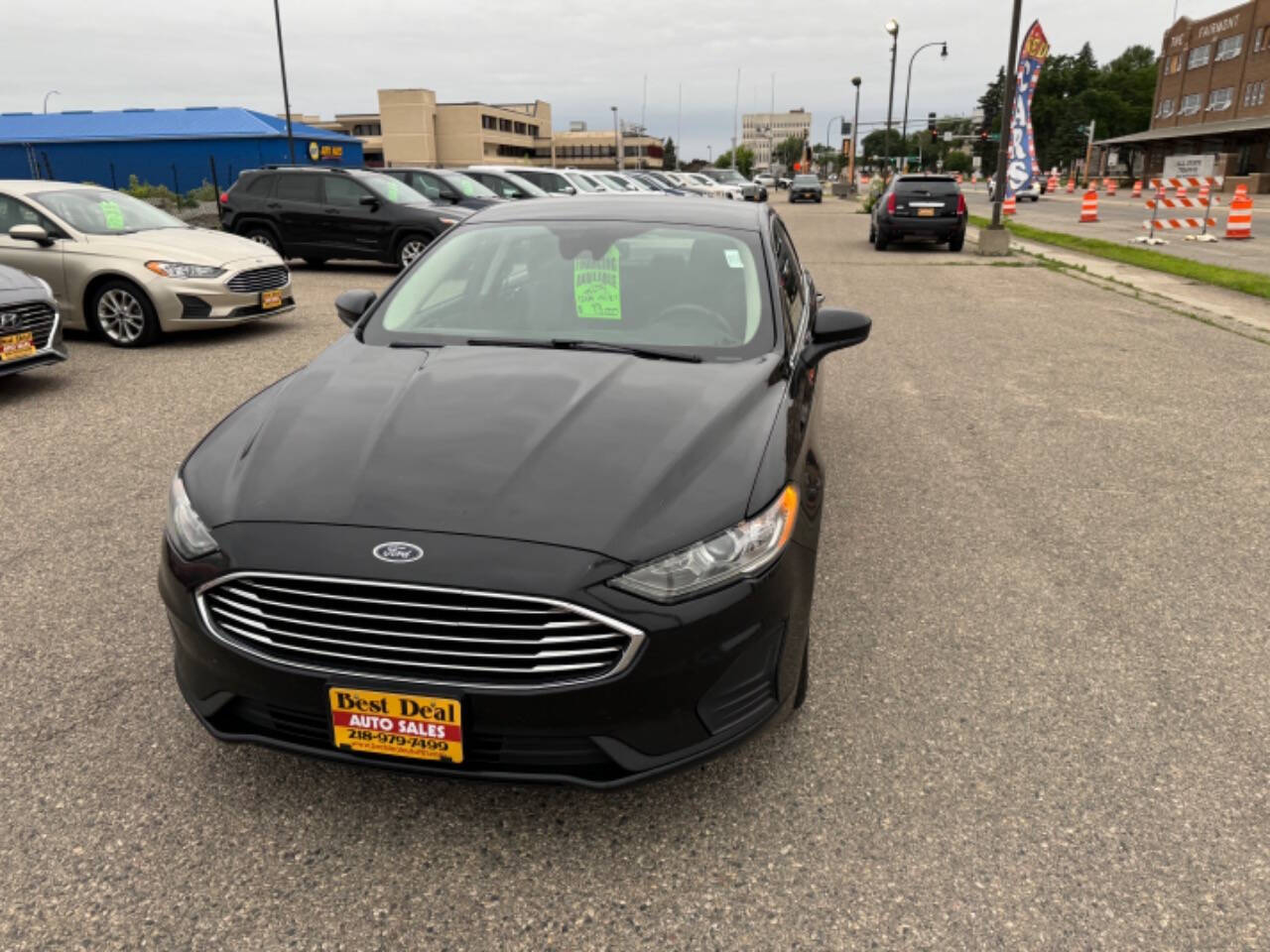 2019 Ford Fusion Hybrid for sale at BEST DEAL AUTO SALES in Moorhead, MN