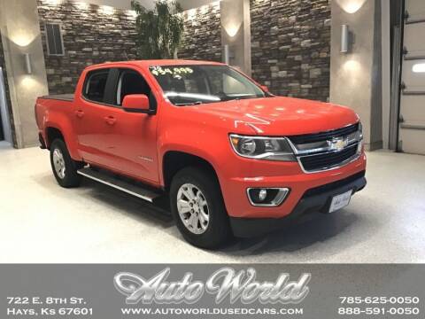 2020 Chevrolet Colorado for sale at Auto World Used Cars in Hays KS