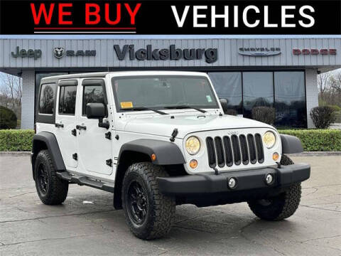 2015 Jeep Wrangler Unlimited for sale at Vicksburg Chrysler Dodge Jeep Ram in Vicksburg MI