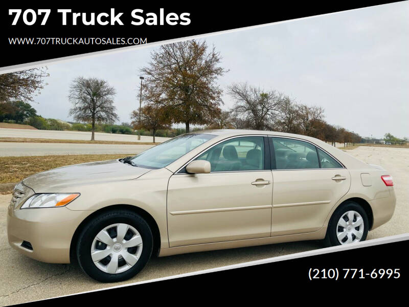 2009 Toyota Camry for sale at BRACKEN MOTORS in San Antonio TX