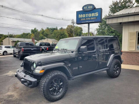 2019 Jeep Wrangler Unlimited for sale at Route 106 Motors in East Bridgewater MA