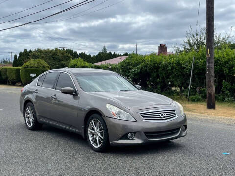 2011 Infiniti G37 Sedan for sale at Apex Motors Lakewood LLC in Lakewood WA