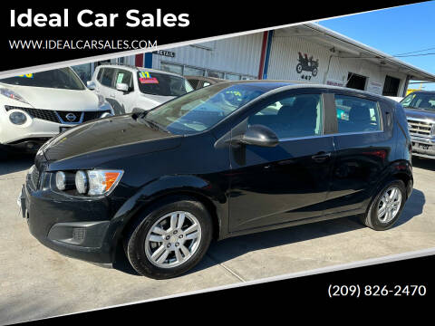 2012 Chevrolet Sonic for sale at Ideal Car Sales in Los Banos CA