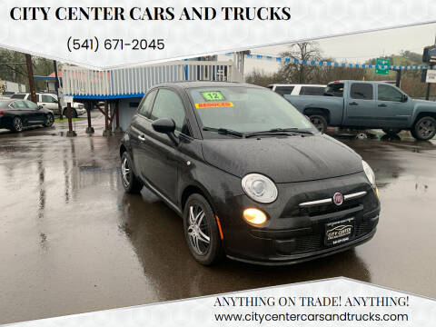 2012 FIAT 500 for sale at City Center Cars and Trucks in Roseburg OR