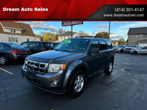 2012 Ford Escape for sale at Dream Auto Sales in South Milwaukee WI