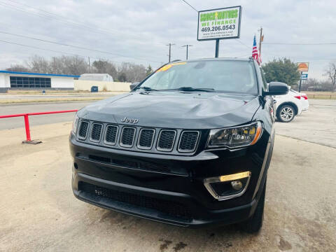 2020 Jeep Compass for sale at Shock Motors in Garland TX