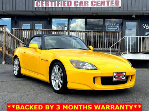 2004 Honda S2000 for sale at CERTIFIED CAR CENTER in Fairfax VA