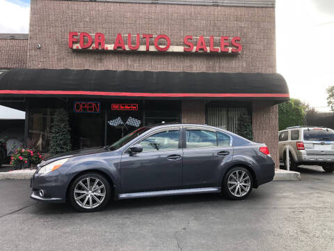 2014 Subaru Legacy for sale at F.D.R. Auto Sales in Springfield MA