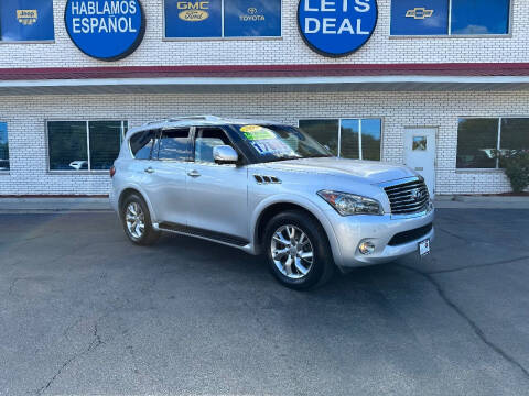 2012 Infiniti QX56 for sale at Auto Land Inc in Crest Hill IL