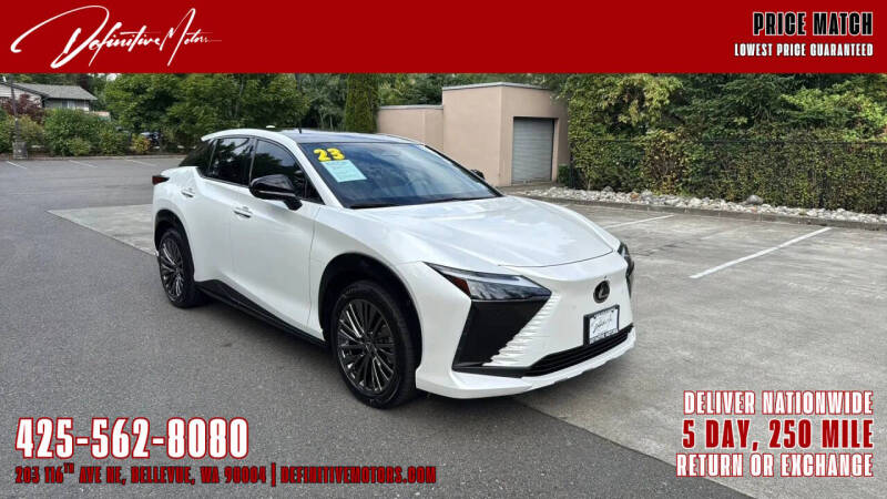 2023 Lexus RZ 450e